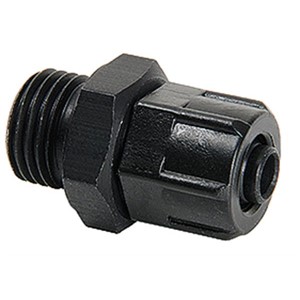 Tube connector G1/4 male for tube 8 mm (alu/plastic)