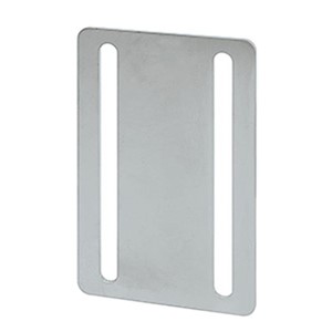 Mounting plate 110 x 70 x 2.5 mm holespacing 45 mm