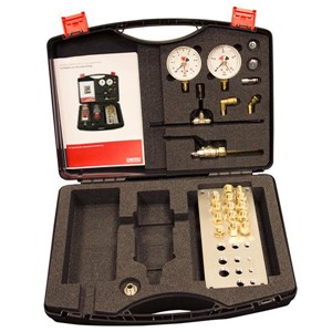 Accessory set for pressure test