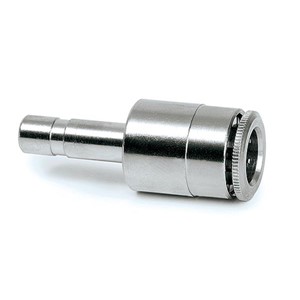 Extension for tube 6 mm to 8 mm (brass nickel-plated)