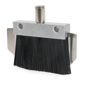 Special brush for large chains up to +80 Deg C with through hole (alu