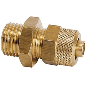 Tube connector G1/4 male for tube 8 mm (brass)