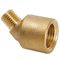 Angle 45 Deg M8x1 male x G1/4 female (brass)