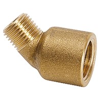 Angle 45 Deg M10x1 male x G1/4 female (brass)