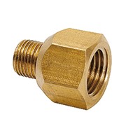 Reducer G1/8 male x G1/4 female (brass)