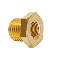 Reducer G1/4 male x G1/8 female (brass)