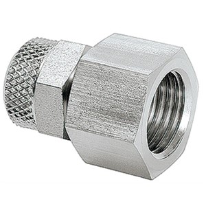 Tube connector G1/4 female for tube 8 mm (stainless steel