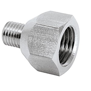 Reducer M6 male x G1/4 female (stainless steel)