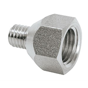 Reducer M8 male x G1/4 female (stainless steel)