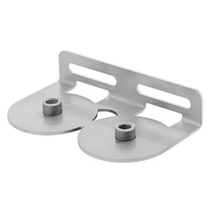 Mounting bracket STAR Standard Duty 2-point G1/4 female (stainless ste