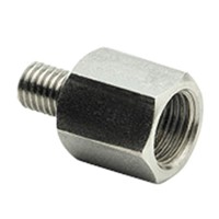 Reducer 1/4 UNF male x G1/8 female (stainless steel)