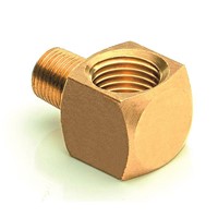 Angle 90 Deg R1/8 male x G1/4 female square (brass)