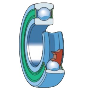 1726209-2RS1 SKF Insert bearing with a standard inner ring