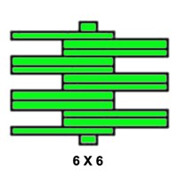 LL1066 5/8" 6x6 Leaf Chain Per Mtr