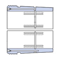 AOH24044 SKF withdrawal sleeve prepaired for oil injection