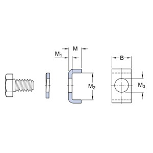 MS3092-88 SKF Locking clip for KML nut