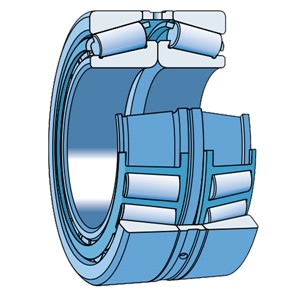 31311 J2/QDF SKF Two SKF taper roller bearings, face-to-face mounting