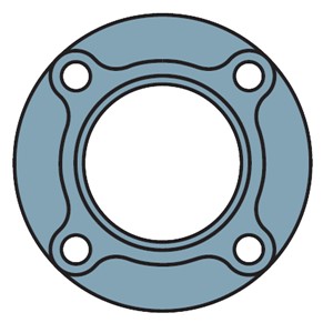 FYC 506 SKF Round flanged housing