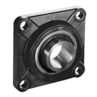 FYK 30 TF SKF 4 bolt square flange composite with grub screw locking