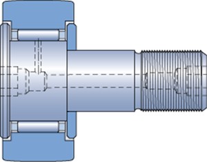 KR16 X SKF cam followers with cylindrical running surface