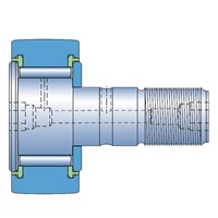 KRV 19 PPSKA SKF cam followers with cylindrical running surface