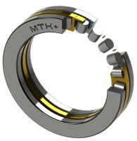 81106 TN MTK Cylindrical Roller Thrust Bearing