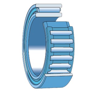 NAO 40X55X17 SKF needle roller bearing with inner ring
