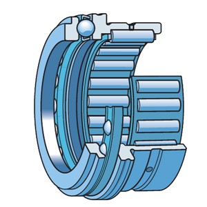 NKX 35 SKF needle roller and thrust bearing, for heavey axial loads