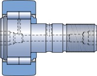 NUKR 72 A SKF cam followers with crowned running surface