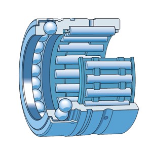 NX20 SKF needle roller and thrust bearing, for medium axial loads