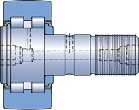 PWKR 47.2RS SKF cam followers with crowned running surface