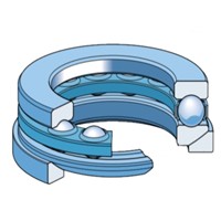 53222 SKF thrust ball bearing single direction