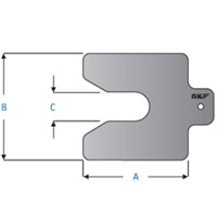 TMAS 200-010 SKF Shim Pack (10)