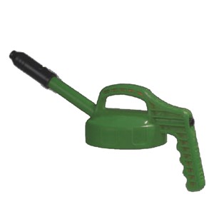 LAOS09811 Oil Safe Dark Green stretch spout lid