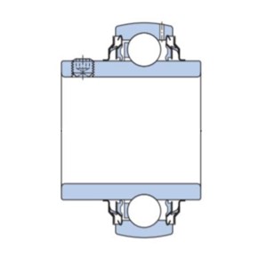 YAR 206-2RF/W64 SKF Insert, inner ring extended both sides solid oil